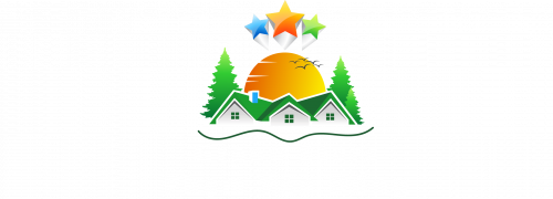 logo green stars